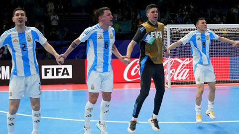 Argentina đối đầu Pháp ở bán kết World Cup futsal 2024